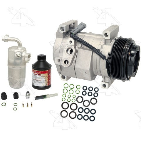 Four Seasons A/C Compressor Kit P/N:4644NK Fits: Chevrolet Silverado 2500 Hd 06-04, Chevrolet Silverado 3500 06-04, GMC Sierra 2500 Hd 2004, GMC Sierra 2500 Hd 2006, GMC Sierra 2500 Hd Classic 2007, GMC Sierra 3500 06-04, GMC Sierra 3500 Classic 2007 - Image 1