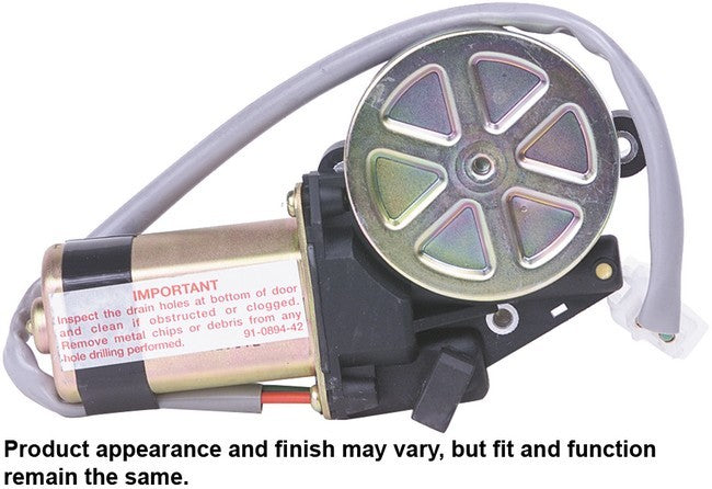CARDONE Reman Window Motor P/N:47-1128 Fits: Ford Escort 03-91, Mazda Protege 94-90, Mercury Tracer 99-91 - Image 1