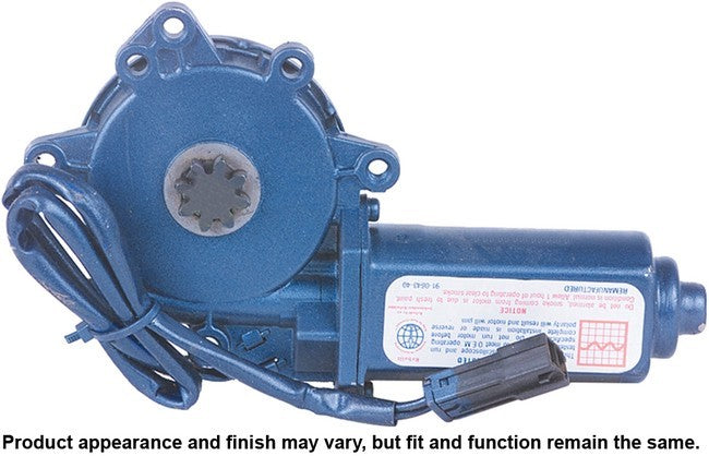 CARDONE Reman Window Motor P/N:47-1304 Fits: Nissan Maxima 88-85, Nissan Stanza 88-86 - Image 2