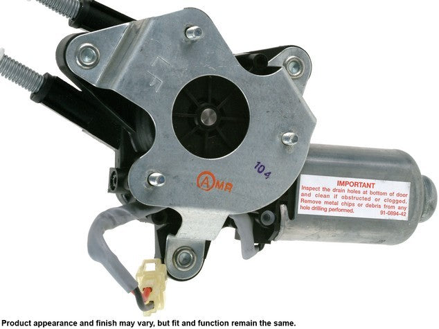 CARDONE Reman Window Motor and Regulator Assembly P/N:47-1741R Fits: Mazda 626 1993, Mazda 626 97-96 - Image 3