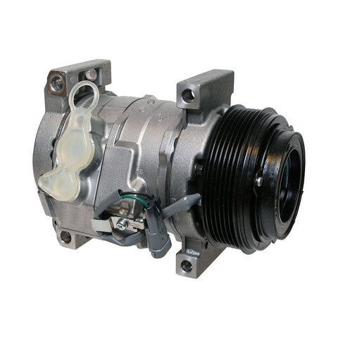 DENSO Auto Parts A/C Compressor P/N:471-0700 Fits: Chevrolet Silverado 1500, Chevrolet Silverado 1500 Classic, Chevrolet Silverado 2500 Hd, Chevrolet Silverado 3500, Chevrolet Silverado 3500 Classic, Chevrolet Silverado 3500 Hd, GMC Sierra 1500 - Image 1