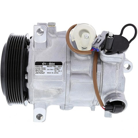 DENSO Auto Parts A/C Compressor P/N:471-0834 Fits: Dodge Caliber 12-09, Jeep Compass 17-09, Jeep Patriot 17-09 - Image 1