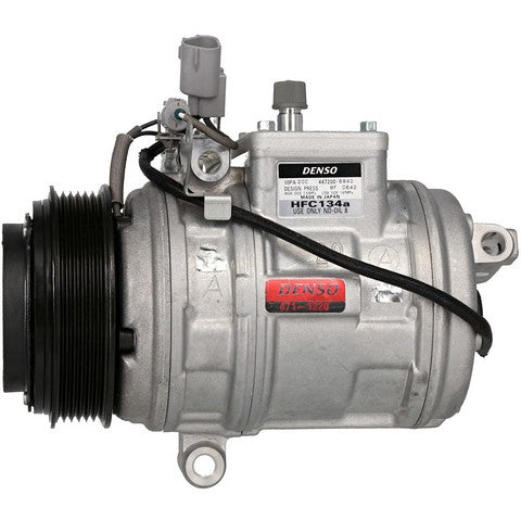 DENSO Auto Parts A/C Compressor P/N:471-1220 Fits: Lexus Ls400 00-95, Lexus Lx470 07-98, Toyota Land Cruiser 07-98 - Image 1