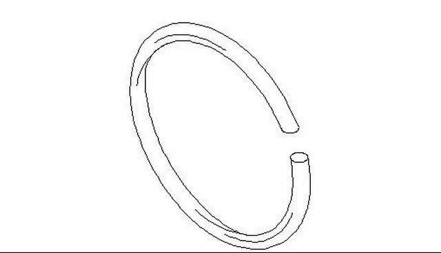 Better Brake Parts Disc Brake Caliper Piston Boot Retaining Ring P/N:4721 Fits: Acura Tl, Acura Tlx, Chevrolet W4500 Tiltmaster, Dodge Challenger, Dodge D50, Dodge Power Ram 50, Dodge Raider, Dodge Ram 50, GMC W4500 Forward, Honda Accord - Image 1