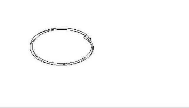 Better Brake Parts Disc Brake Caliper Piston Boot Retaining Ring P/N:4758 Fits: Ford Escort, Mazda 323, Mazda Mx-3, Mazda Protege, Mercury Capri, Mercury Tracer, Nissan 200sx, Nissan 240z, Nissan 260z, Nissan 280z - Image 1