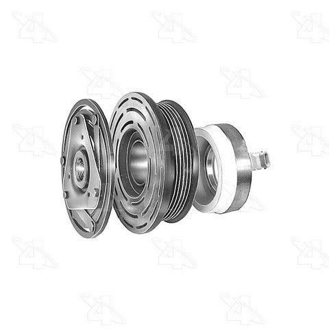 Four Seasons A/C Compressor Clutch P/N:47656 Fits: Am General Hummer, Buick Commercial Chassis, Buick Roadmaster, Cadillac Commercial Chassis, Cadillac Fleetwood, Chevrolet Blazer, Chevrolet C1500, Chevrolet C1500 Suburban, Chevrolet C2500 - Image 1