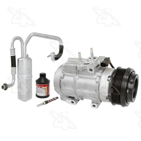 Four Seasons A/C Compressor Kit P/N:4781NK Fits: Ford F-250 Super Duty 09-08, Ford F-350 Super Duty 09-08, Ford F-450 Super Duty 10-08, Ford F-550 Super Duty 10-08 - Image 1