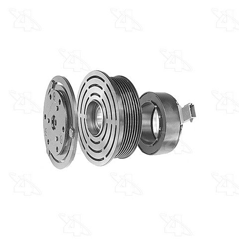 Four Seasons A/C Compressor Clutch P/N:47880 Fits: Ford Crown Victoria 93-92, Ford Grand Marquis 93-92, Lincoln Town Car 93-91, Mercury Grand Marquis 93-92 - Image 1