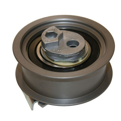GMB Engine Timing Belt Tensioner P/N:480-3230 Fits: Audi A3, Audi A3 Quattro, Audi A4, Audi A4 Quattro, Audi Tt, Audi Tt Quattro, Volkswagen Bora, Volkswagen Eos, Volkswagen Golf R, Volkswagen Gti, Volkswagen Jetta, Volkswagen Passat - Image 1