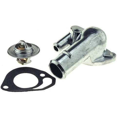 Motorad Engine Coolant Thermostat Housing Assembly P/N:4802KTFS Fits: American Motors Concord, American Motors Eagle, American Motors Spirit, Jeep Cherokee, Jeep Cj5, Jeep Cj7, Jeep Comanche, Jeep Grand Wagoneer, Jeep J10, Jeep Scrambler - Image 1