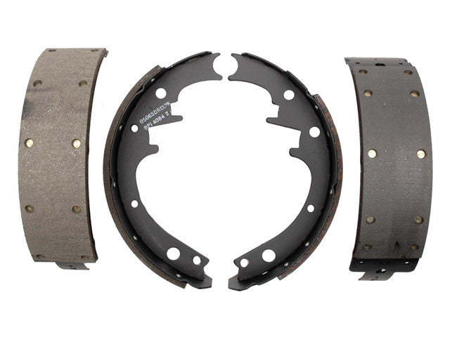 Raybestos Brakes Drum Brake Shoe P/N:481PG Fits: Ford Country Squire, Ford Ltd, Ford Ltd Crown Victoria, Jeep Cherokee, Jeep Comanche, Jeep Wagoneer, Jeep Wrangler, Lincoln Continental, Lincoln Mark Vi, Lincoln Town Car - Image 1