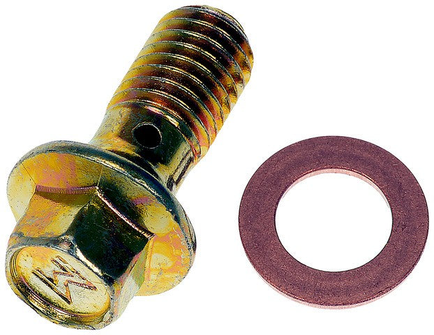 Dorman - Autograde Brake Hydraulic Hose to Caliper Bolt P/N:484-205.1 Fits: Buick Century, Buick Electra, Buick Estate Wagon, Buick Lesabre, Buick Park Avenue, Buick Reatta, Buick Regal, Buick Riviera, Buick Roadmaster - Image 1