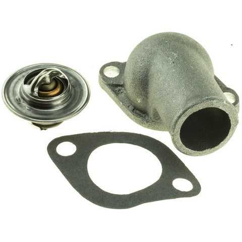Motorad Engine Coolant Thermostat Housing Assembly P/N:4844KT Fits: Buick Century, Buick Electra, Buick Estate Wagon, Buick Lesabre, Buick Regal, Buick Skylark, Cadillac Allante, Chevrolet Monza, GMC Safari, Oldsmobile 98 - Image 1