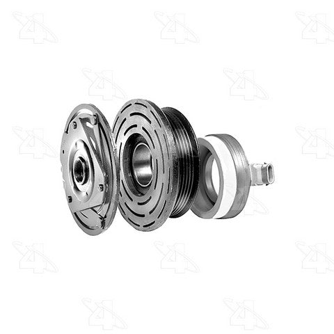 Four Seasons A/C Compressor Clutch P/N:48654 Fits: Buick Century, Buick Regal, Buick Skylark, Chevrolet Beretta, Chevrolet Celebrity, Chevrolet Corsica, Chevrolet Impala, Chevrolet Lumina, Chevrolet Lumina Apv - Image 1