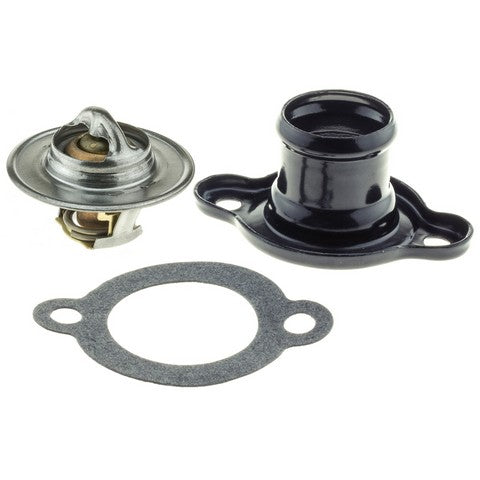 Motorad Engine Coolant Thermostat Housing Assembly P/N:4909KTFS Fits: Chrysler Cordoba, Chrysler Fifth Avenue, Chrysler Imperial, Chrysler Lebaron, Chrysler New Yorker, Chrysler Newport, Chrysler TOWN &amp; COUNTRY, Dodge Aspen, Dodge B100, Dodge B150 - Image 1