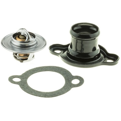 Motorad Engine Coolant Thermostat Housing Assembly P/N:4909KT Fits: Chrysler Cordoba, Chrysler Fifth Avenue, Chrysler Imperial, Chrysler Lebaron, Chrysler New Yorker, Chrysler Newport, Chrysler TOWN &amp; COUNTRY, Dodge Aspen, Dodge B100, Dodge B150 - Image 1
