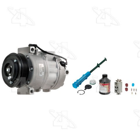 Four Seasons A/C Compressor Kit P/N:4909NK Fits: BMW 525i 07-05, BMW 525xi 07-06, BMW 528i 10-08, BMW 528i Xdrive 10-09, BMW 528xi 2008, BMW 530i 07-04, BMW 530xi 07-06, BMW M5 10-06, BMW M6 10-06 - Image 1