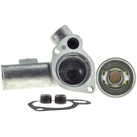 Motorad Engine Coolant Thermostat Housing Assembly P/N:4913KTFS Fits: Ford Bronco, Ford E-100 Econoline, Ford E-100 Econoline Club Wagon, Ford E-150 Econoline, Ford E-150 Econoline Club Wagon, Ford E-250 Econoline, Ford E-250 Econoline Club Wagon - Image 2