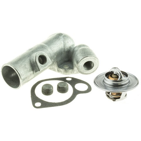 Motorad Engine Coolant Thermostat Housing Assembly P/N:4913KT Fits: Ford Bronco, Ford E-100 Econoline, Ford E-100 Econoline Club Wagon, Ford E-150 Econoline, Ford E-150 Econoline Club Wagon, Ford E-250 Econoline, Ford E-250 Econoline Club Wagon - Image 1