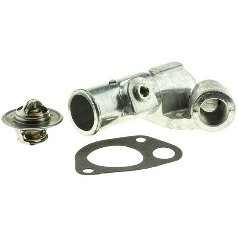Motorad Engine Coolant Thermostat Housing Assembly P/N:4976KT Fits: Ford Bronco, Ford E-150 Econoline, Ford E-150 Econoline Club Wagon, Ford E-250 Econoline, Ford E-250 Econoline Club Wagon, Ford E-350 Econoline, Ford E-350 Econoline Club Wagon - Image 1