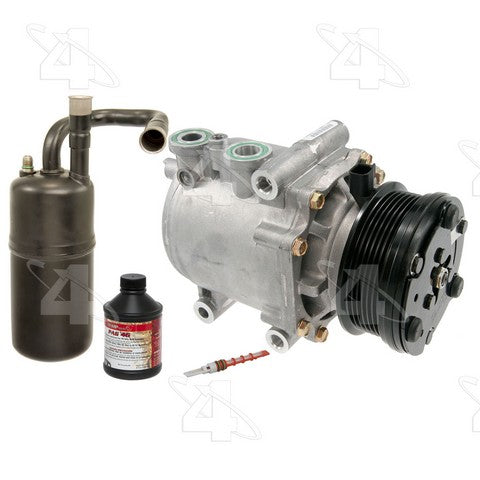 Four Seasons A/C Compressor Kit P/N:4985NK Fits: Ford Crown Victoria 05-03, Ford Grand Marquis 04-03, Lincoln Town Car 05-03, Mercury Grand Marquis 05-03, Mercury Marauder 04-03 - Image 1