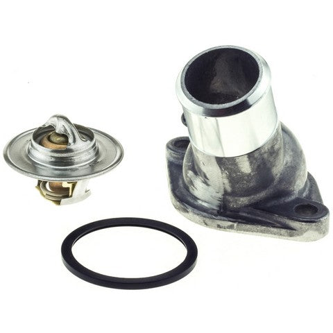 Motorad Engine Coolant Thermostat Housing Assembly P/N:4992KTFS Fits: Cadillac Brougham, Cadillac Commercial Chassis, Chevrolet Blazer, Chevrolet C1500, Chevrolet C1500 Suburban, Chevrolet C2500, Chevrolet C2500 Suburban, Chevrolet C35, Chevrolet C3500 - Image 1