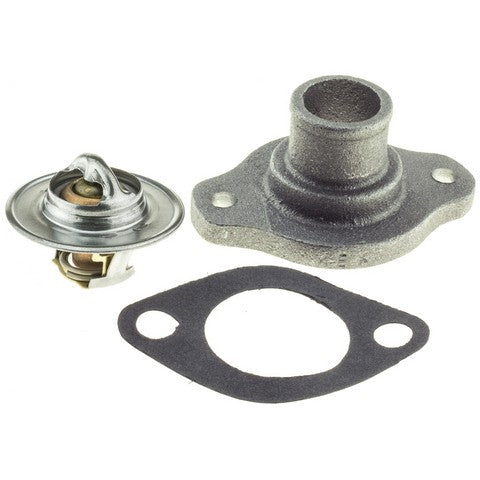 Motorad Engine Coolant Thermostat Housing Assembly P/N:4995KTFS Fits: Cadillac Commercial Chassis 1985, Cadillac Commercial Chassis 93-88, Cadillac Deville 95-85, Cadillac Eldorado 93-86, Cadillac Fleetwood 92-85, Cadillac Seville 93-88 - Image 1
