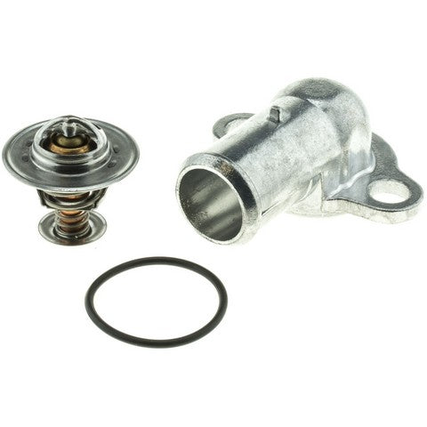 Motorad Engine Coolant Thermostat Housing Assembly P/N:5000KT Fits: Ford Crown Victoria 1999, Ford Grand Marquis 1999, Ford Mustang 01-96, Ford Mustang 04-03, Ford Thunderbird 97-96, Mercury Cougar 97-96, Mercury Grand Marquis 1999 - Image 1