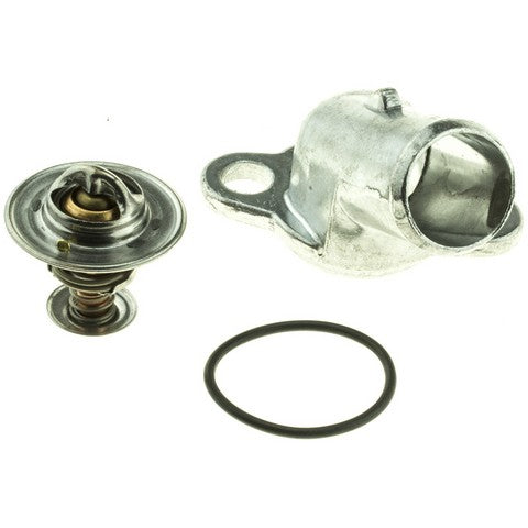 Motorad Engine Coolant Thermostat Housing Assembly P/N:5003KT Fits: Ford Crown Victoria 99-96, Ford Grand Marquis 04-93, Lincoln Town Car 00-96, Mercury Grand Marquis 00-96 - Image 1