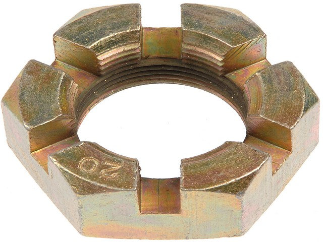 Dorman - Autograde Spindle Nut P/N:615-106 Fits: Subaru Brat 87-79, Subaru Dl 89-79, Subaru Fe 1979, Subaru Gf 1979, Subaru Gl 89-79, Subaru Gl-10 89-85, Subaru Glf 82-80, Subaru Loyale 94-90, Subaru Rx 89-85, Subaru Standard 87-79, Subaru Xt 91-85 - Image 1