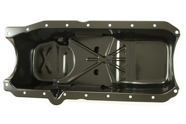 Pioneer Automotive Industries Engine Oil Pan P/N:501086 Fits: Buick Commercial Chassis, Buick Roadmaster, Cadillac Commercial Chassis, Cadillac Escalade, Cadillac Fleetwood, Chevrolet C1500, Chevrolet C1500 Suburban, Chevrolet C2500, Chevrolet Camaro - Image 1