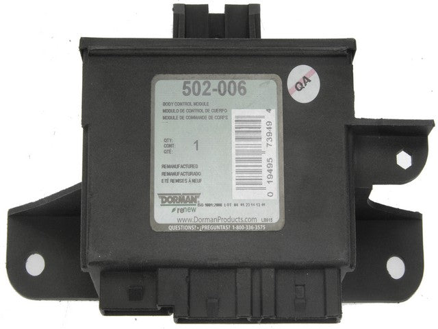 Dorman - OE Solutions Módulo de Control de Carrocería P/N:502-006 Fits: Buick Rainier 07-04, Chevrolet Trailblazer 09-02, GMC Envoy 09-02, GMC Envoy Xl 04-03, Oldsmobile Bravada 04-02 - Image 2