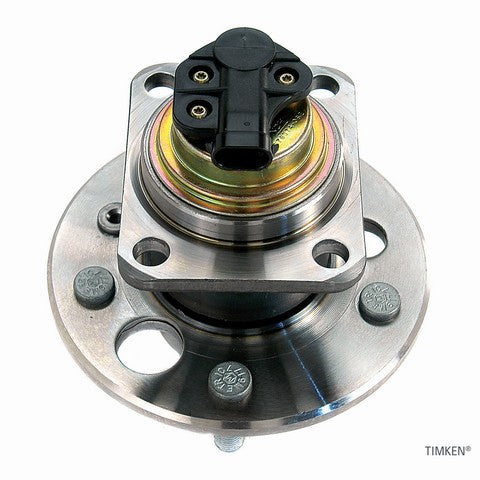 Timken Wheel Bearing and Hub Assembly P/N:513062 Fits: Buick Lesabre, Buick Park Avenue, Cadillac 60 Special, Cadillac Deville, Cadillac Fleetwood, Oldsmobile 88, Oldsmobile 98, Oldsmobile Delta 88, Oldsmobile Lss, Oldsmobile Regency, Pontiac Bonneville - Image 1