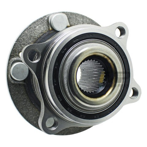 WJB Wheel Bearing and Hub Assembly P/N:WA513374 Fits: Hyundai Nexo 23-19, Hyundai Sonata 19-15, Hyundai Tucson 21-16, Hyundai Veloster N 22-20, Kia Cadenza 20-17, Kia Optima 20-16, Kia Sportage 21-17 - Image 1