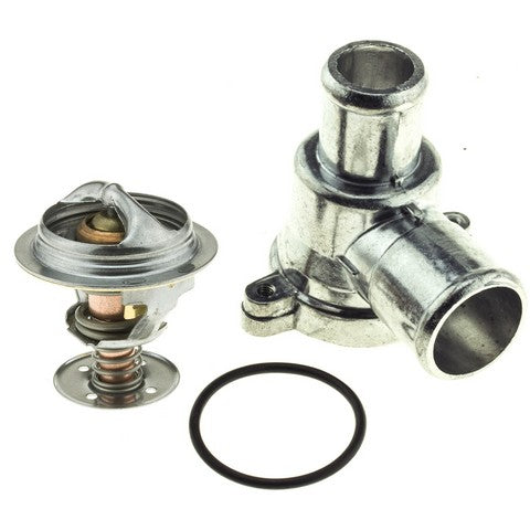 Motorad Engine Coolant Thermostat Housing Assembly P/N:5173KTFS Fits: Ford Contour, Ford Mustang, Ford Mystique, Ford Sable, Ford Taurus, Lincoln Ls, Mazda Mpv, Mercury Cougar, Mercury Marauder, Mercury Mystique, Mercury Sable - Image 1
