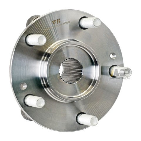 WJB Wheel Bearing and Hub Assembly P/N:WA51750-K4000 Fits: Hyundai Kona Electric 23-19, Kia Niro Ev 22-19 - Image 1