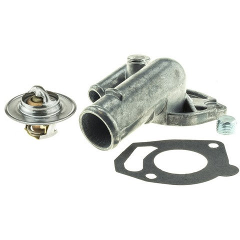 Motorad Engine Coolant Thermostat Housing Assembly P/N:5180KTFS Fits: Dodge Dakota 02-97, Jeep Cherokee 01-91, Jeep Comanche 92-91, Jeep Grand Cherokee 04-93, Jeep Tj 06-97, Jeep Wrangler 06-97, Jeep Wrangler 95-91 - Image 1