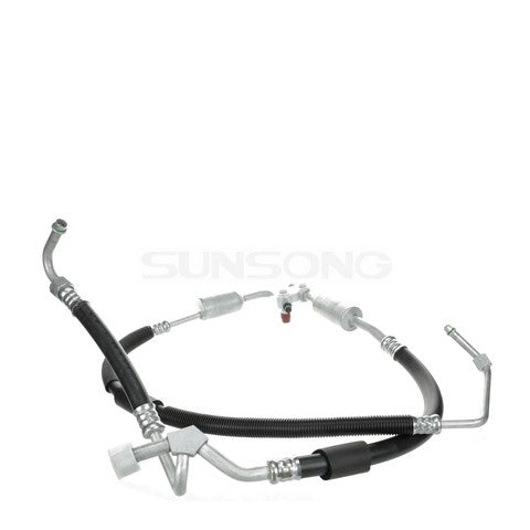 Sunsong A/C Refrigerant Discharge / Suction Hose Assembly P/N:5203015 Fits: Chevrolet C1500 Suburban, Chevrolet C2500 Suburban, Chevrolet K1500 Suburban, Chevrolet K2500 Suburban, Chevrolet Tahoe, GMC C1500 Suburban, GMC C2500 Suburban, GMC K1500 Suburban - Image 1
