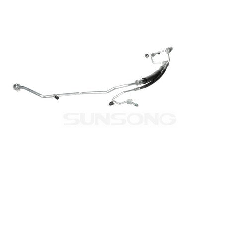 Sunsong A/C Refrigerant Discharge / Suction Hose Assembly P/N:5203340 Fits: Buick Lesabre 99-96, Buick Park Avenue 1996, Oldsmobile 88 99-96, Oldsmobile 98 1996, Oldsmobile Lss 99-96, Oldsmobile Regency 98-97, Pontiac Bonneville 99-96 - Image 1