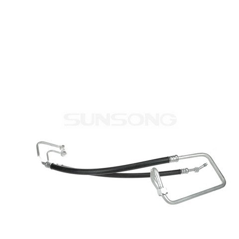 Sunsong A/C Refrigerant Discharge / Suction Hose Assembly P/N:5203911 Fits: Chevrolet C10, Chevrolet C10 Suburban, Chevrolet C15, Chevrolet C20, Chevrolet C20 Suburban, Chevrolet C30, Chevrolet C35, Chevrolet K10, Chevrolet K10 Suburban, Chevrolet K20 - Image 1