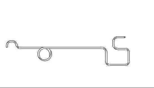 Better Brake Parts Disc Brake Caliper Spring,Disc Brake Pad Spring P/N:5283 Fits: Chevrolet Spectrum 88-85, Geo Spectrum 1989, Isuzu I-mark 89-85, Mazda Glc 85-81 - Image 1