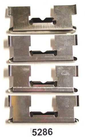 Better Brake Parts Disc Brake Anti-Rattle Clip P/N:5286K Fits: Chevrolet Metro 01-98, Geo Metro 97-95, Honda Civic 1983, Suzuki Swift 01-89 - Image 1