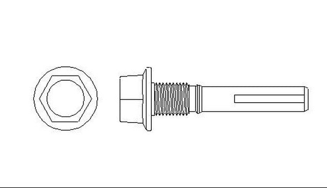 Better Brake Parts Disc Brake Caliper Pin P/N:5347 Fits: Mazda 626 82-79, Mazda Miata 05-99, Mazda Miata 97-90, Mitsubishi Lancer 07-02, Suzuki Grand Vitara 05-99, Suzuki Sidekick 98-96, Suzuki Xl-7 04-02 - Image 1