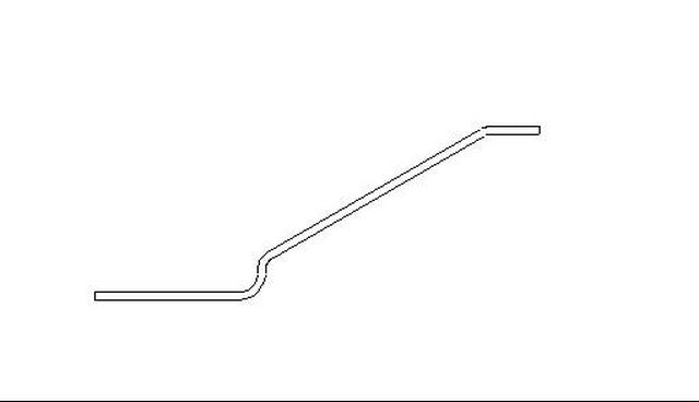 Better Brake Parts Disc Brake Pad Spring P/N:5356 Fits: Ford Festiva 93-88 - Image 1