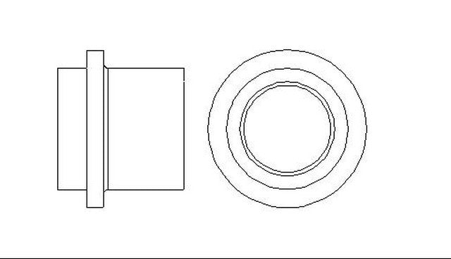 Better Brake Parts Disc Brake Caliper Pin Boot P/N:5384 Fits: Pontiac 6000 88-84, Pontiac Fiero 87-84 - Image 1
