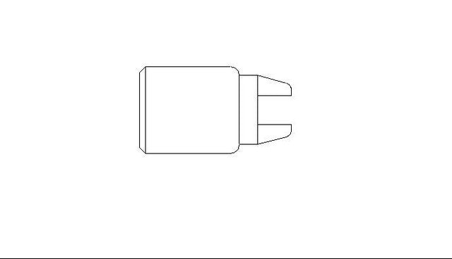 Better Brake Parts Disc Brake Caliper Pin Bolt P/N:54169 Fits: Chrysler 300, Chrysler Imperial, Chrysler New Yorker, Chrysler Newport, Chrysler TOWN &amp; COUNTRY, Dodge A100, Dodge A100 Pickup, Dodge A100 Truck, Dodge A108 Van, Dodge Coronet - Image 1