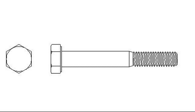 Better Brake Parts Disc Brake Caliper Bolt P/N:5425 Fits: Audi Fox, Chevrolet Nova, Dodge 2000 Gtx, Dodge Colt, Dodge Stealth, Eagle Summit, Geo Prizm, Honda Accord - Image 1