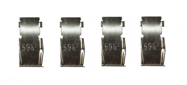 Better Brake Parts Disc Brake Anti-Rattle Clip P/N:5456K Fits: Ford Festiva 93-88, Jaguar X-type 08-02, Kia Rio 02-01, Mazda 323 94-86, Mazda Mx-3 95-92, Mazda Protege 98-90, Mercury Capri 94-91, Mercury Tracer 89-87, Mercury Tracer 99-91 - Image 1