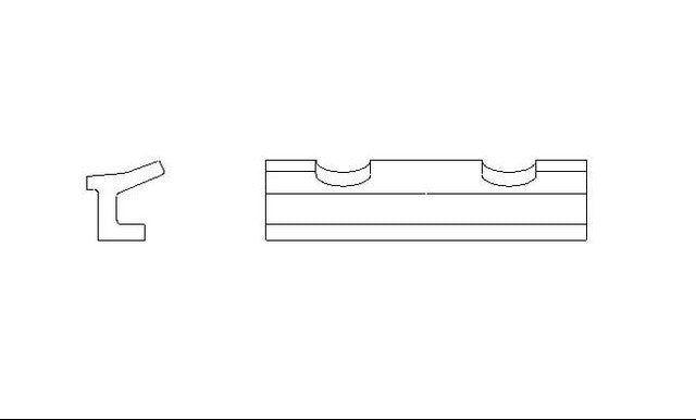 Better Brake Parts Disc Brake Caliper Support Key P/N:5459 Fits: Chevrolet C3500hd, Chevrolet P30, GMC C3500hd, GMC P3500, International 1652sc, International 1652ups, International 1654, International 1754 - Image 1