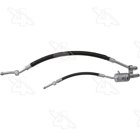 Four Seasons A/C Refrigerant Discharge / Suction Hose Assembly P/N:55063 Fits: Buick Regal, Chevrolet El Camino, Chevrolet Malibu, Chevrolet Monte Carlo, GMC Caballero, Oldsmobile Cutlass, Oldsmobile Cutlass Calais, Oldsmobile Cutlass Ciera - Image 1